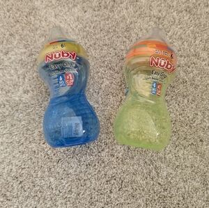 Nûby Easy Grip No Spill Water Bottles Set Of Two